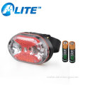 7 Lighting Modes Plastic Safety Flashing LED Bike Tail Light